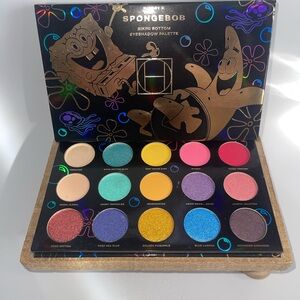 Hipdot x SpongeBob Bikini Bottom Eyeshadow Palette - Vibrant Colors